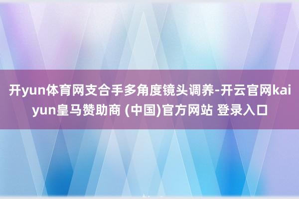 开yun体育网支合手多角度镜头调养-开云官网kaiyun皇马赞助商 (中国)官方网站 登录入口