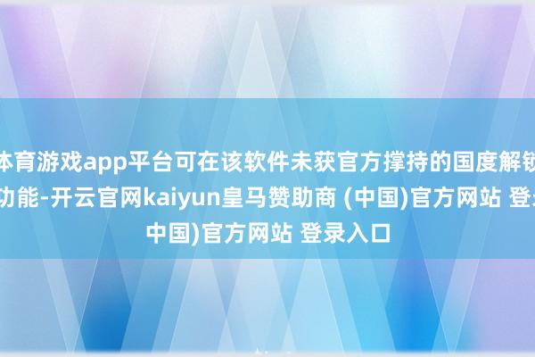 体育游戏app平台可在该软件未获官方撑持的国度解锁 FSD 功能-开云官网kaiyun皇马赞助商 (中国)官方网站 登录入口